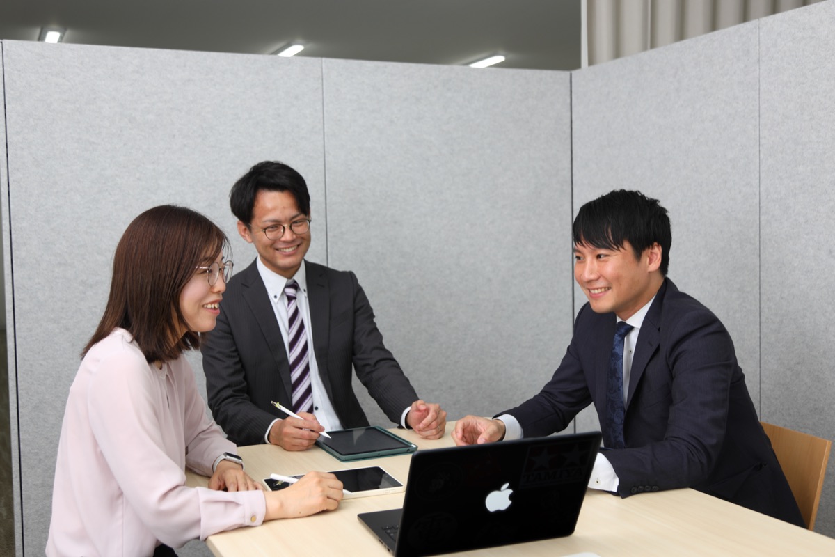 面談の様子